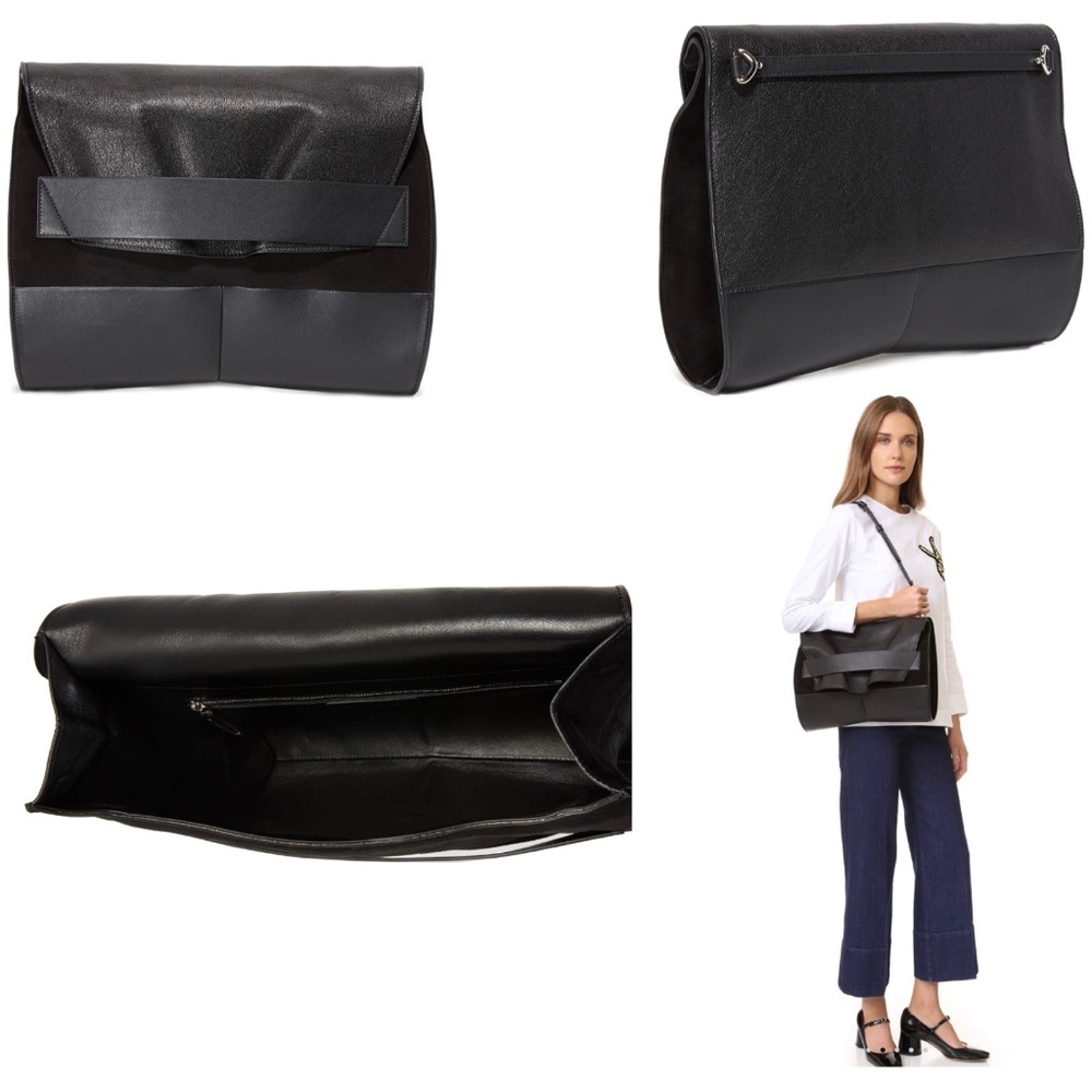 🎁HP🎁 NARCISO RODRIGUEZ Black Jaq Shoulder Bag - Picture 8 of 16